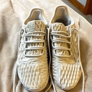 Adidas Textured Cream Sneakers